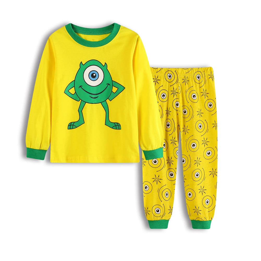 Children's DISNEY MOVIE Character Themed Pajamas Set