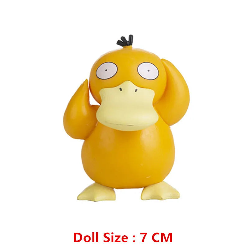Pokemon Cartoons Movie Anime Figure 4-13Cm Pikachu Mewtwo Charmander Blastoise Gurado Pet Action Model Toy Gifts