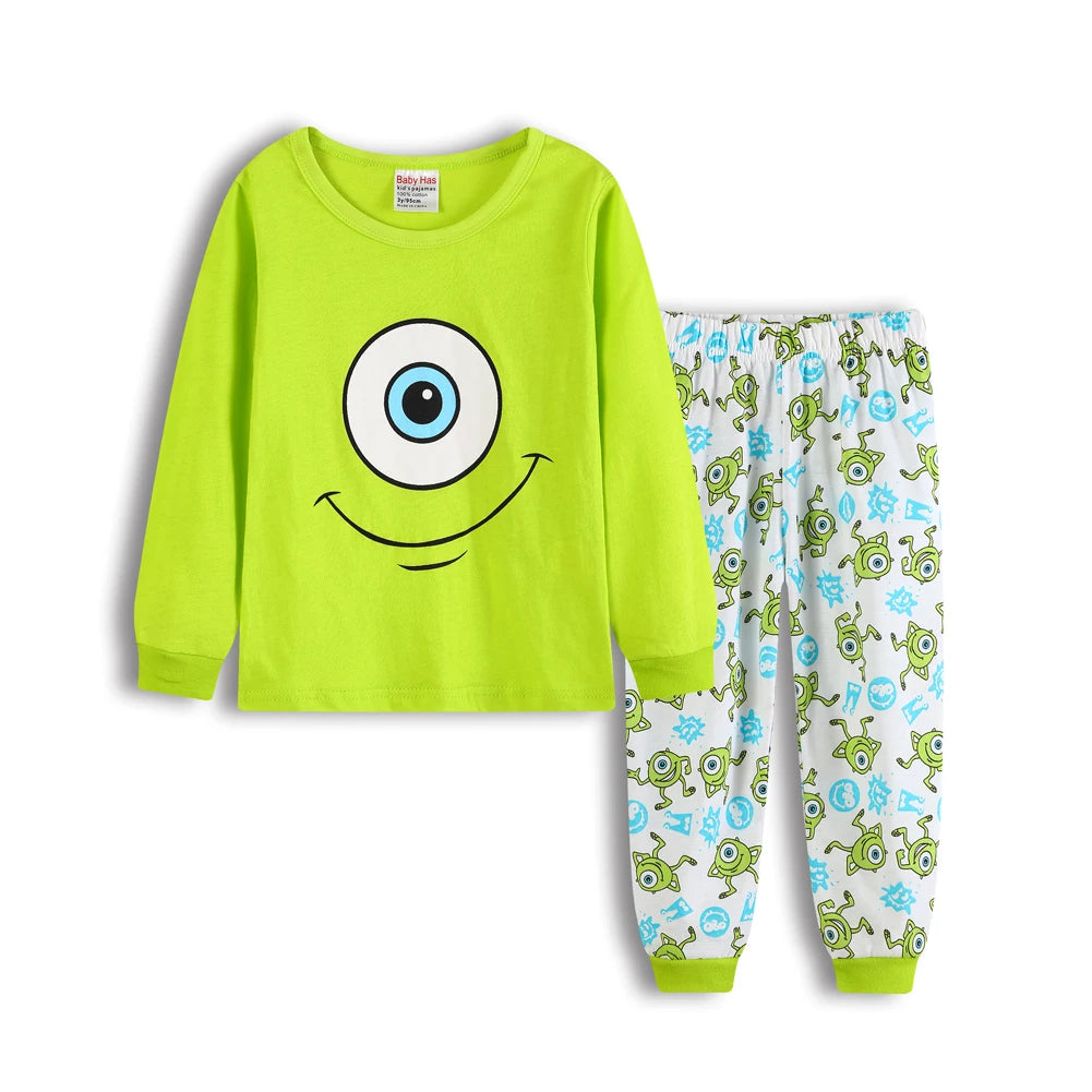 Children's DISNEY MOVIE Character Themed Pajamas Set