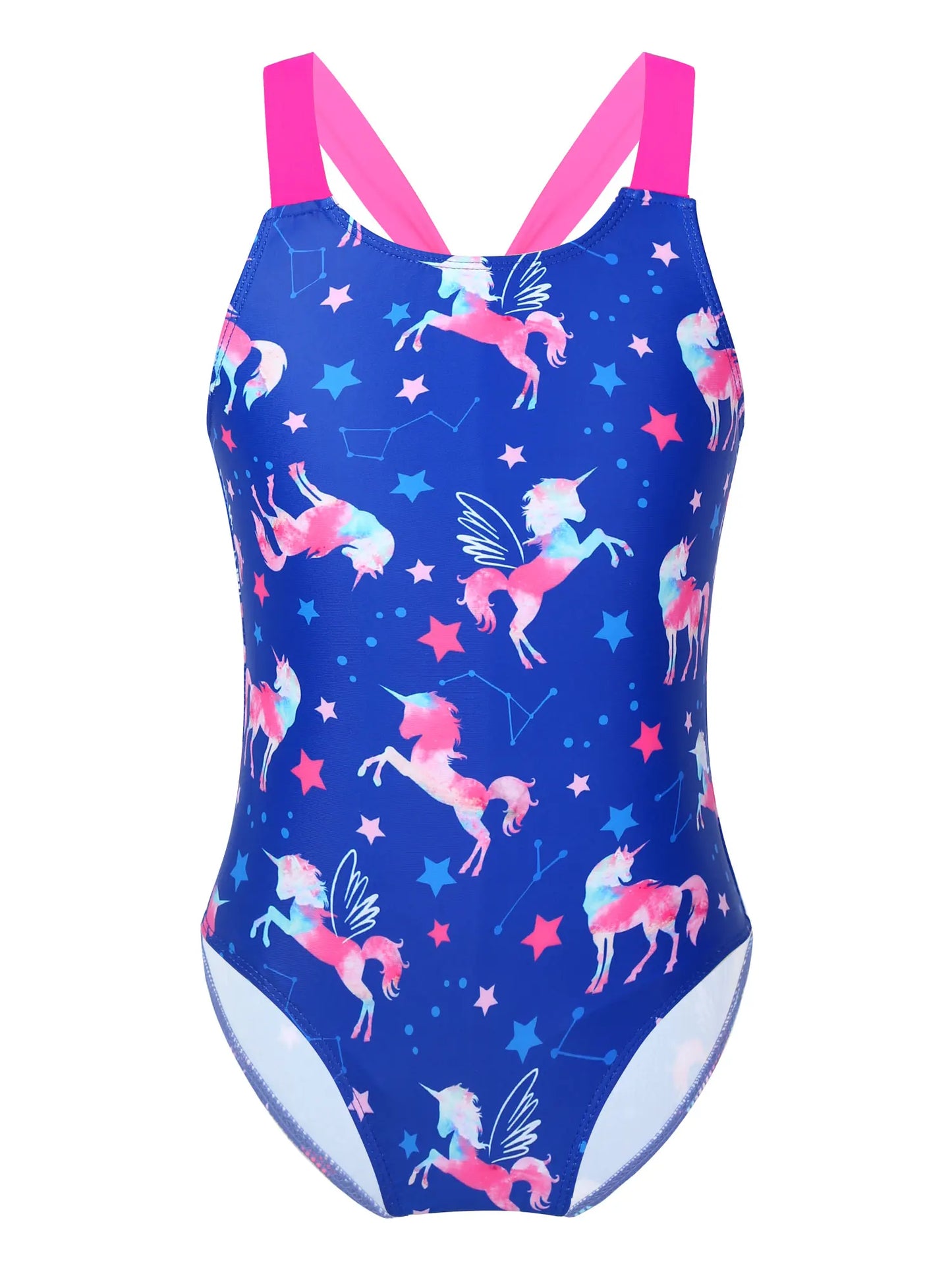 One-Piece Pattern Printing Swimsuit