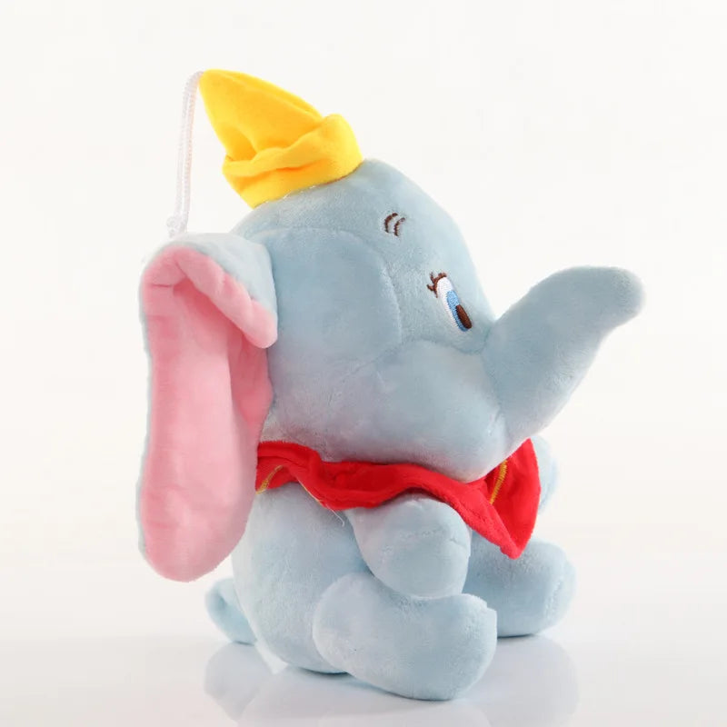 Disney Movie Dumbo 12-22cm Elephant Plush Toys Dolls Cute Elephant Stuffed Keychain Pendant Animals Toys for Children Xmas Gift