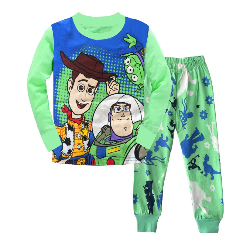 Children's DISNEY MOVIE Character Themed Pajamas Set