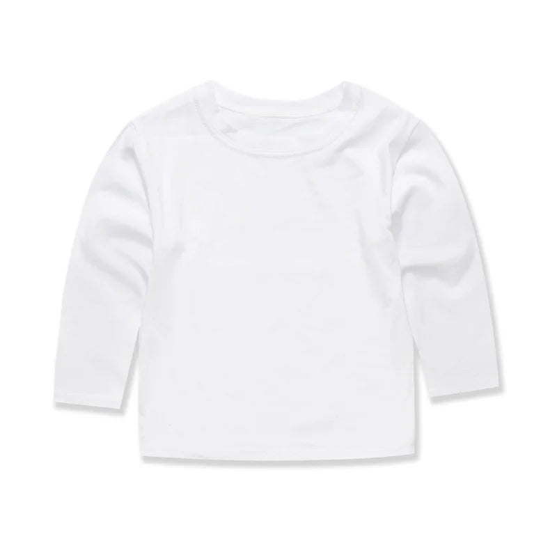 100% Cotton Plain T-Shirts For Kids