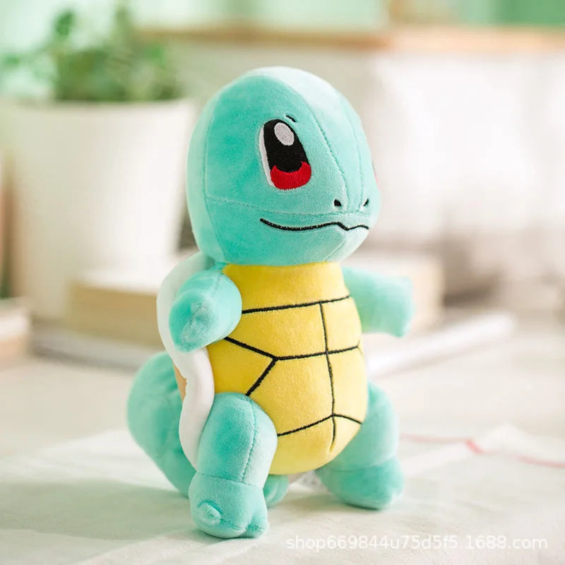 POKEMON 20cm Stuffed Plush Toys Kawaii Pikachu Raichu Jenny Turtle Anime Doll Kids Birthday Christmas Gift