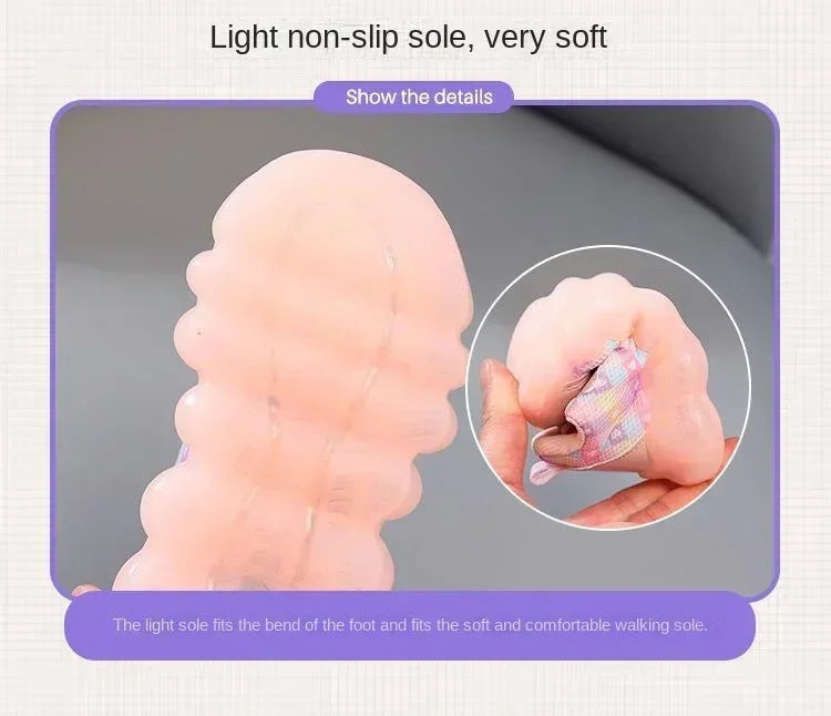 Hello Kitty Baby Girl Led Light Sneakers Kids Shoes