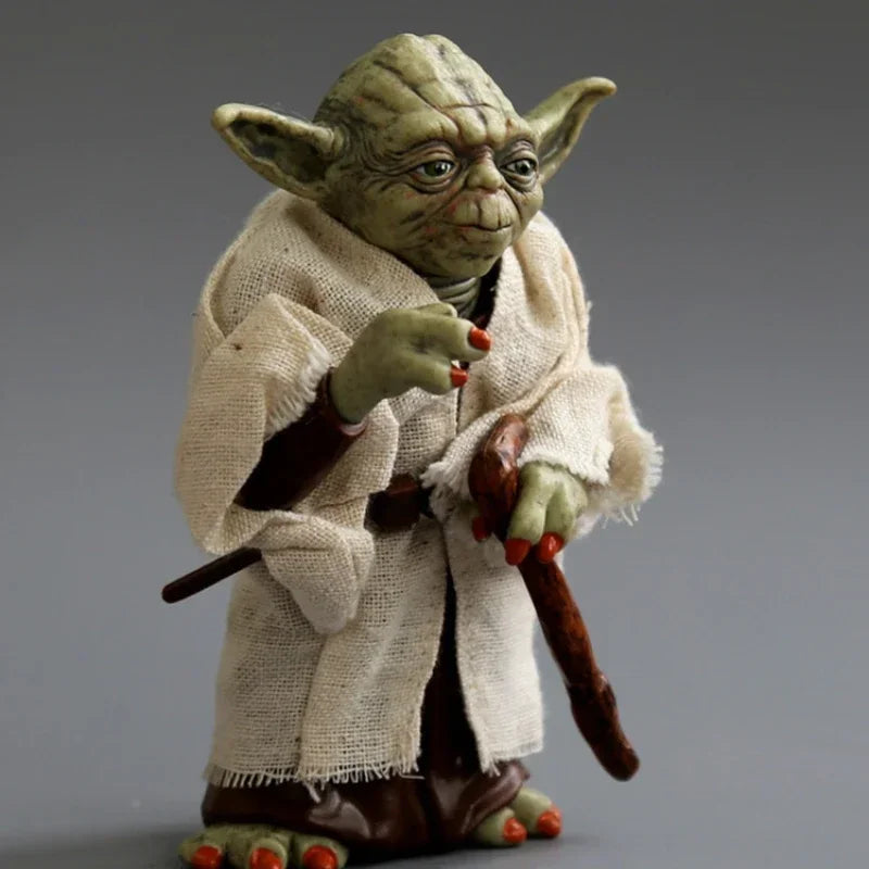Stars Wars Movies Grand Master YODA Character Scale Model Action Figure Model Desktop Ornament Doll Toys Birthday Gifts