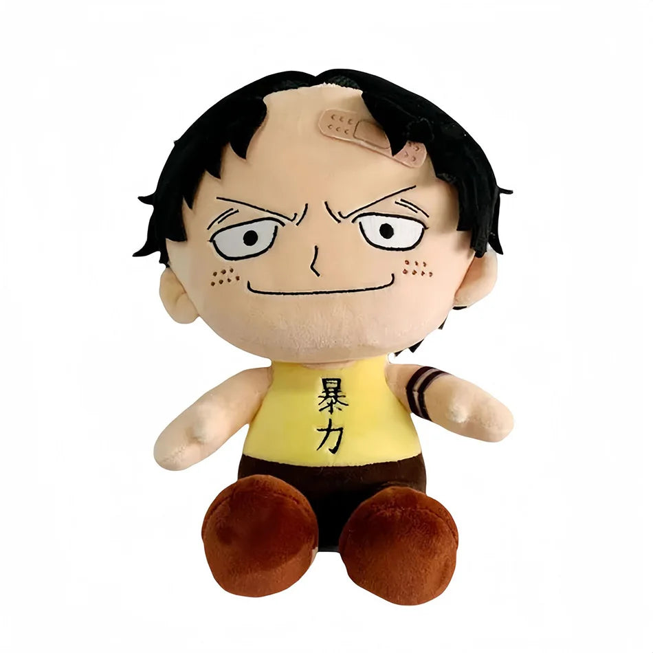 Japanese Anime One Piece 25cm Original Plush Toys CartoonFigure Luffy Chopper Ace Roronoa Zoro Cute Stuffed Doll Kids Xmas Gifts