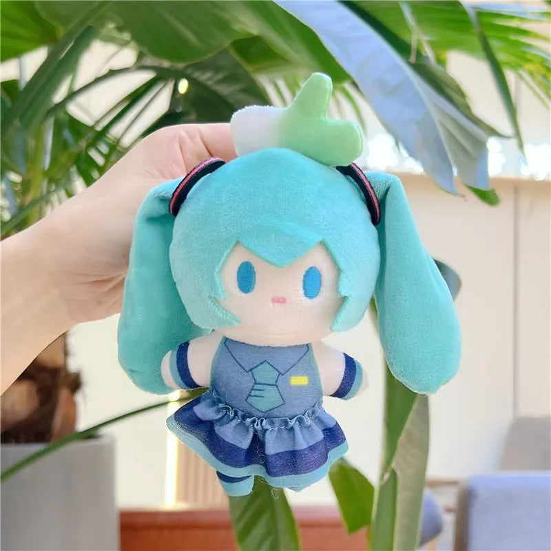 Hatsune Miku Plush Keychain Kawaii Bag Pendant Soft Stuff Accessories For Birthday Gift