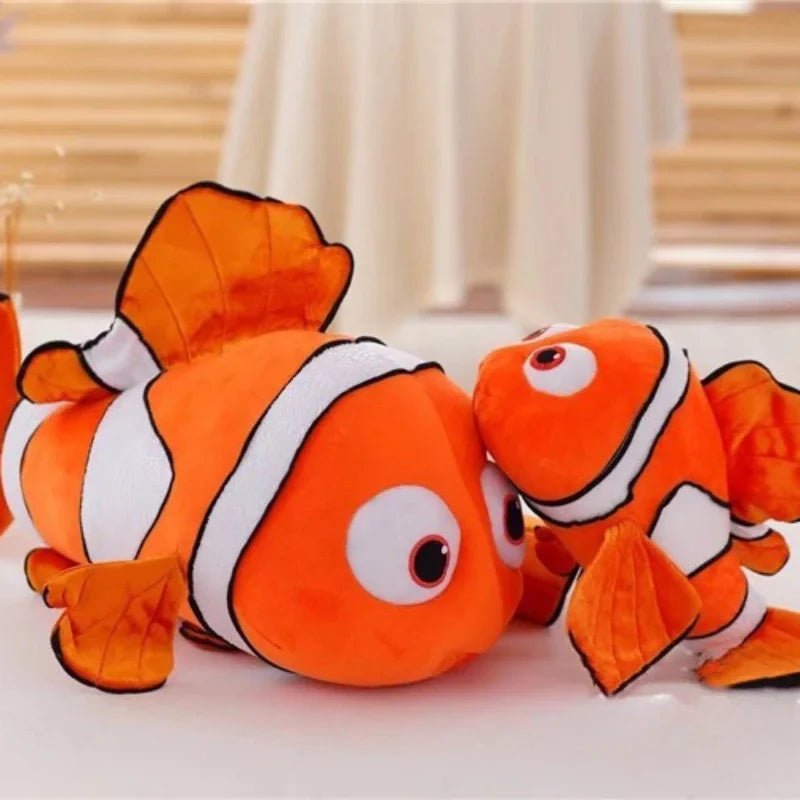 Caroon Movie Disney Finding Nemo Plush 40/25cm Kawaii Toys Soft Stuffed Dory Fish Doll Pillow Xmas Gift