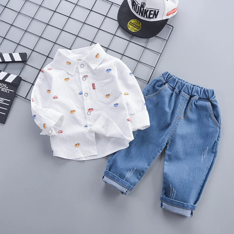 Children's FALL Shirt Pants Outfit SET