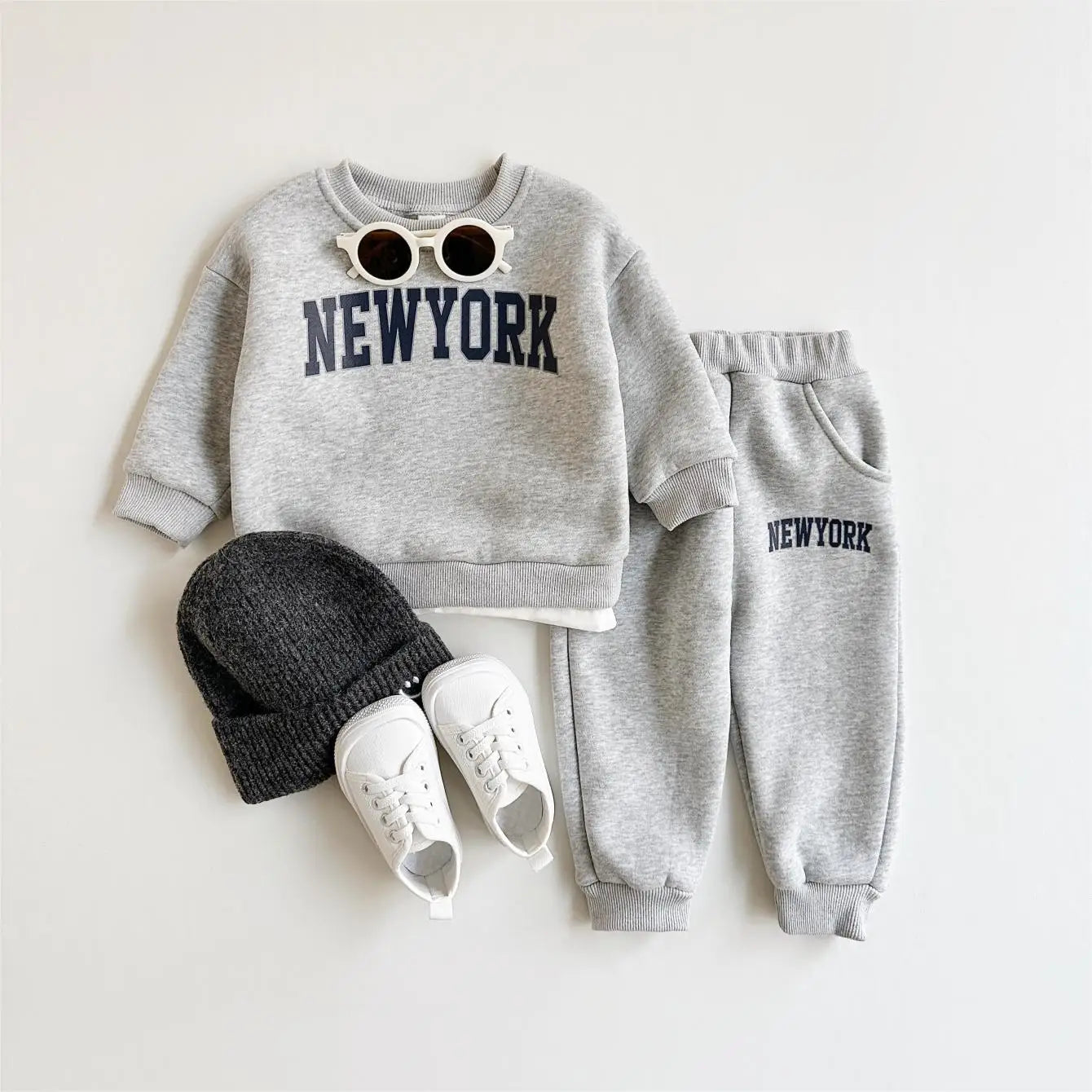 NEW YORK LOGO Toddler's 2PCS Printed Casual Outfit SET