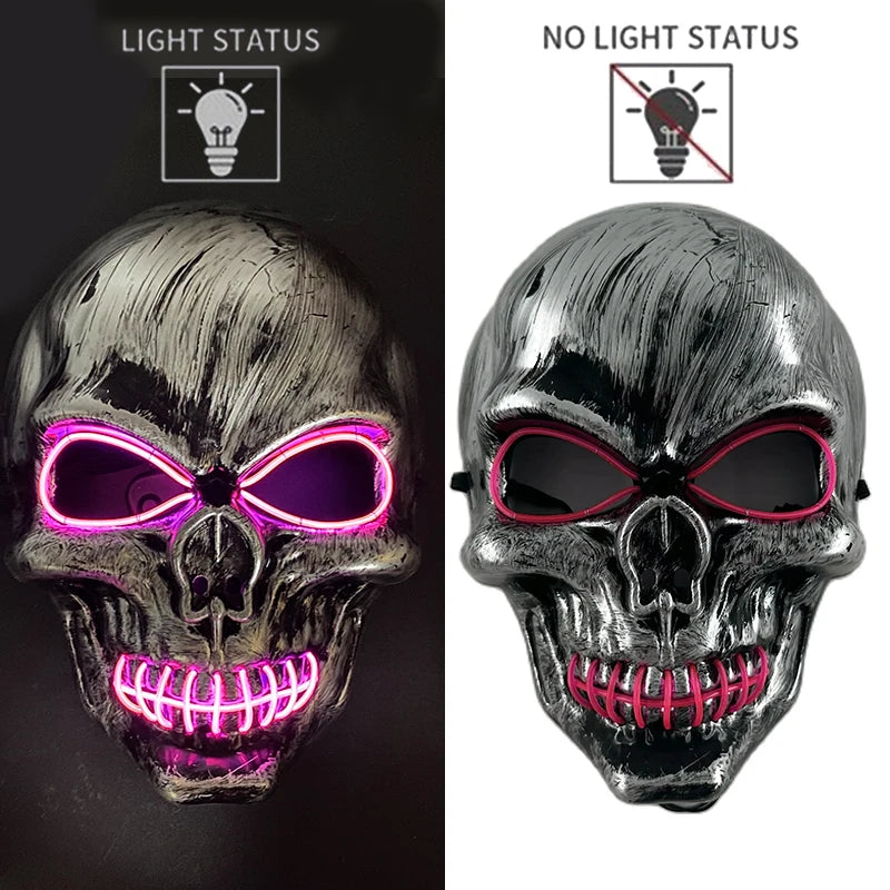 LED Pirate Hat Pirate Theme Holiday Cosplay Pirate Costume Decorations Glowing Captain Hat Colonial Tricorn Hat Woman Skull Hat