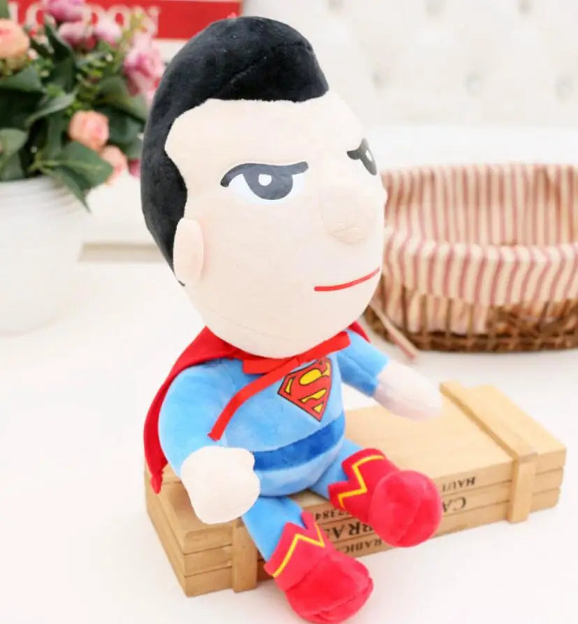 Disney Movie MARVEL AVENGERS Hero 28cm Plush Doll Spiderman Spider-man Ironman Captain America Soft Stuffed Toys For Kids