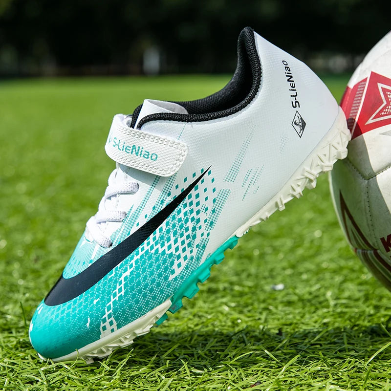 Fashionable Low Cut Children's Professional Football Soccer Shoes