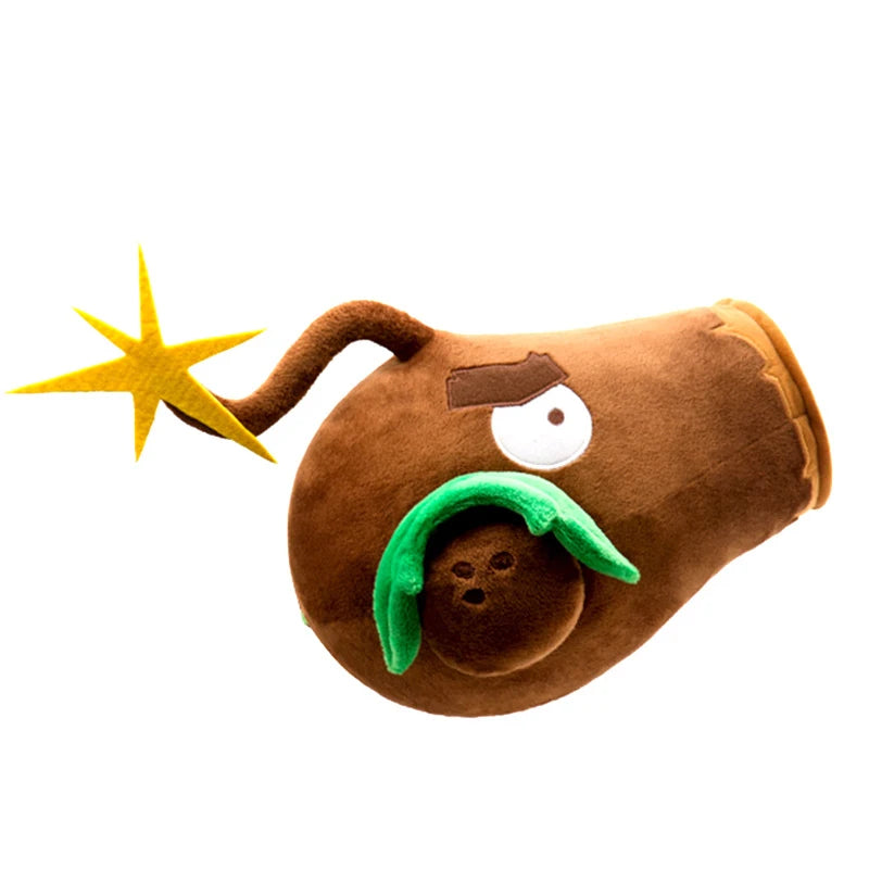 Plants vs Zombies Sunflower Peashooter Coconut Plush Doll Toy Pillow Toy Figures Soft Large Zombie Pillow Kid Christmas Gifts