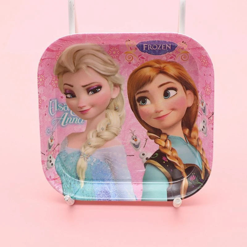 FROZEN MOVIE Elsa Anna Olaf cartoon children's bowl and spoon set personalized creative animation movie anti-fall tableware wholesale