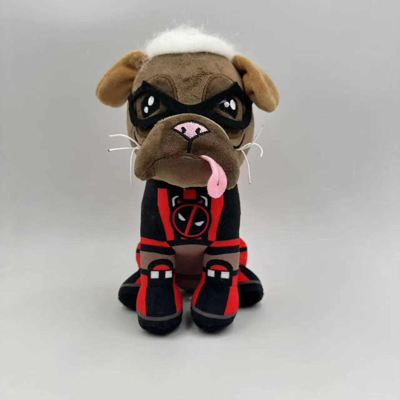 Deadpool MOVIE DEADPOOL DOG 25cm Plush Dolls Action Soft Stuffed Throw Pillow 2025 Movie Plush Gifts For Fans Kids Birthday
