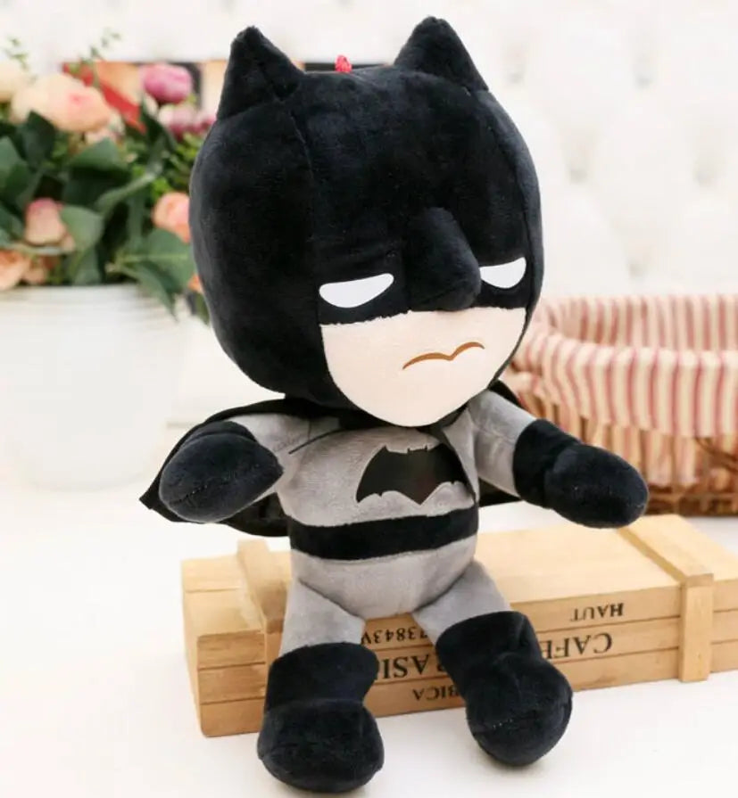 Disney Movie MARVEL AVENGERS Hero 28cm Plush Doll Spiderman Spider-man Ironman Captain America Soft Stuffed Toys For Kids