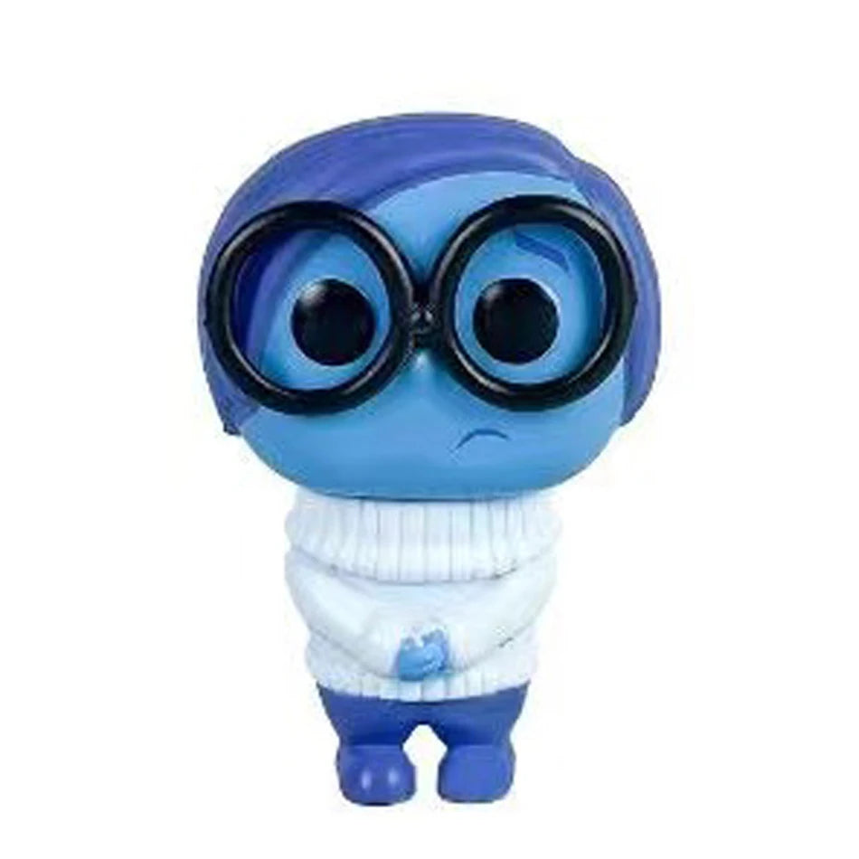anime INSIDE OUT 2 pop figure 10cm action toys cartoon movie joy anxiety anger sadness disgust fear model statuettes pvc doll