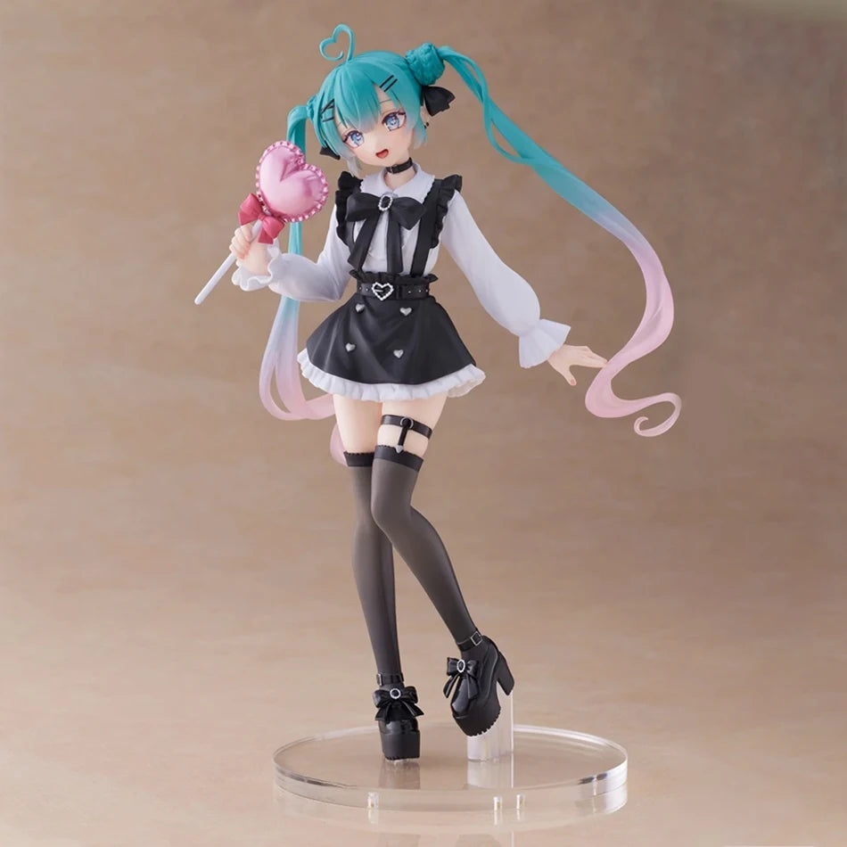 Hatsune Miku Anime 21cm Figure Fashion Subclture Miku Action Figure Christmas Gift PVC Collection Model Doll Toys