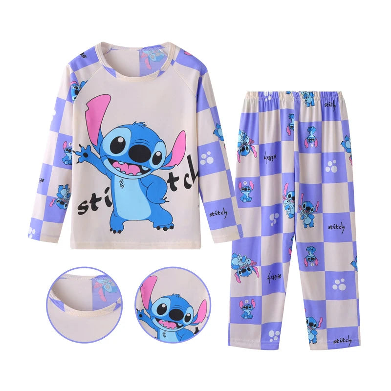 Disneys movie STITCH - Stitch & Angel Children's Clothing Sets Stitch Angel Pajamas