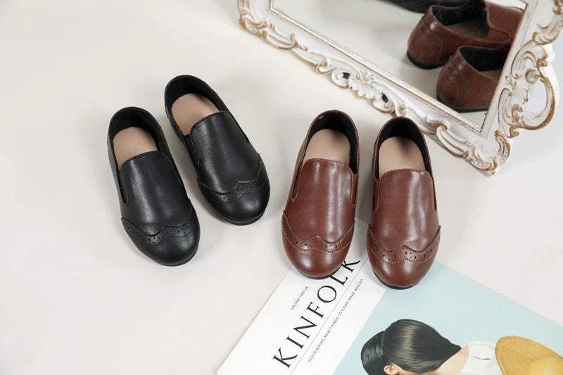Girls Leather Dress Shoes