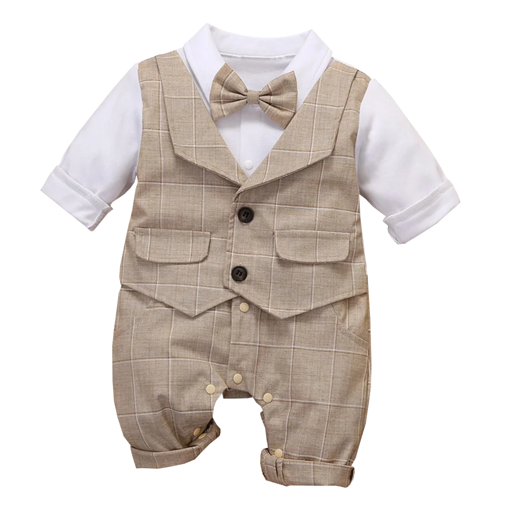 Toddler's Formal party Suit with bow tie