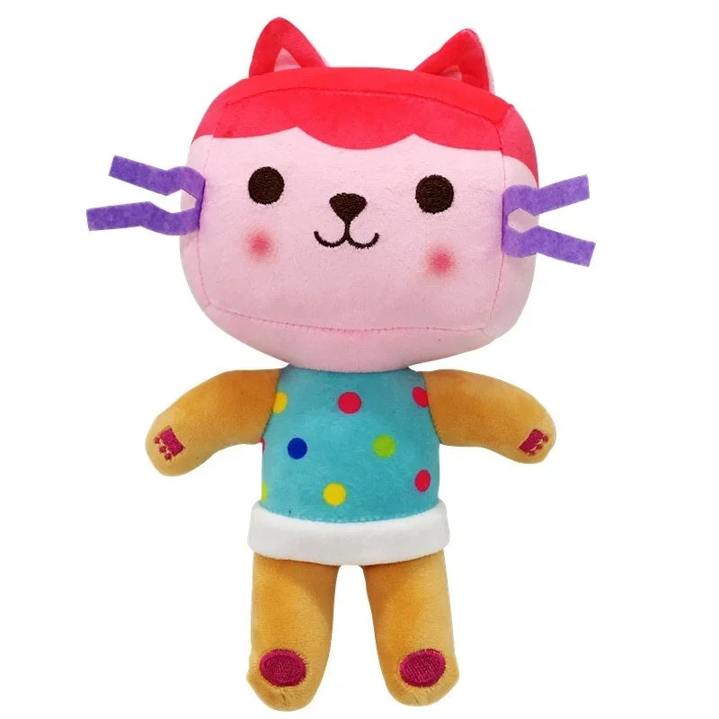 Animals Plush Gabby Dollhouse Lovely Plush Gaby Toy Plush House Cat Doll Cartoon Stuffed Animals Mermaid Cat Plushie Dolls Kids
