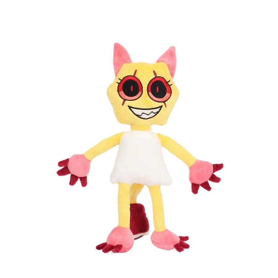 DANDY'S WORLD Plush Cute Dandy World Scrap Stuffed Horror Game Goob Pebble Plushie Soft Pillow Doll Children Gifts Doll