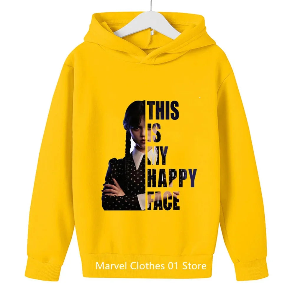 Wednesday The Adam Family Casual Hoodie