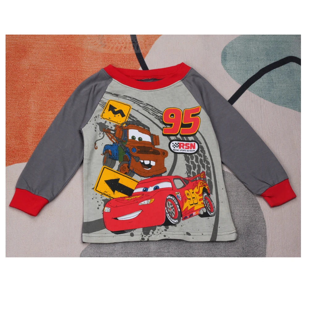 Children's MOVIE Cars McQueen Pajamas Set