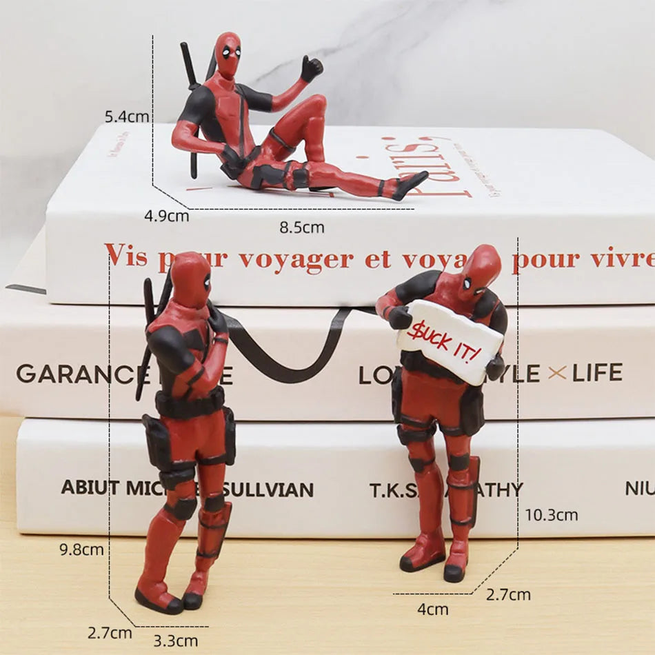 Deadpool 3 movie Deadpool & Wolverine Figure Toy Doll Model Decoration For Kid Birthday Gifts