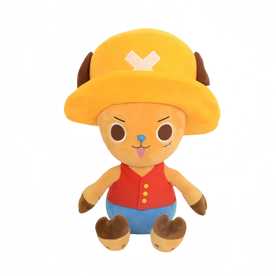 Japanese Anime One Piece 25cm Original Plush Toys CartoonFigure Luffy Chopper Ace Roronoa Zoro Cute Stuffed Doll Kids Xmas Gifts