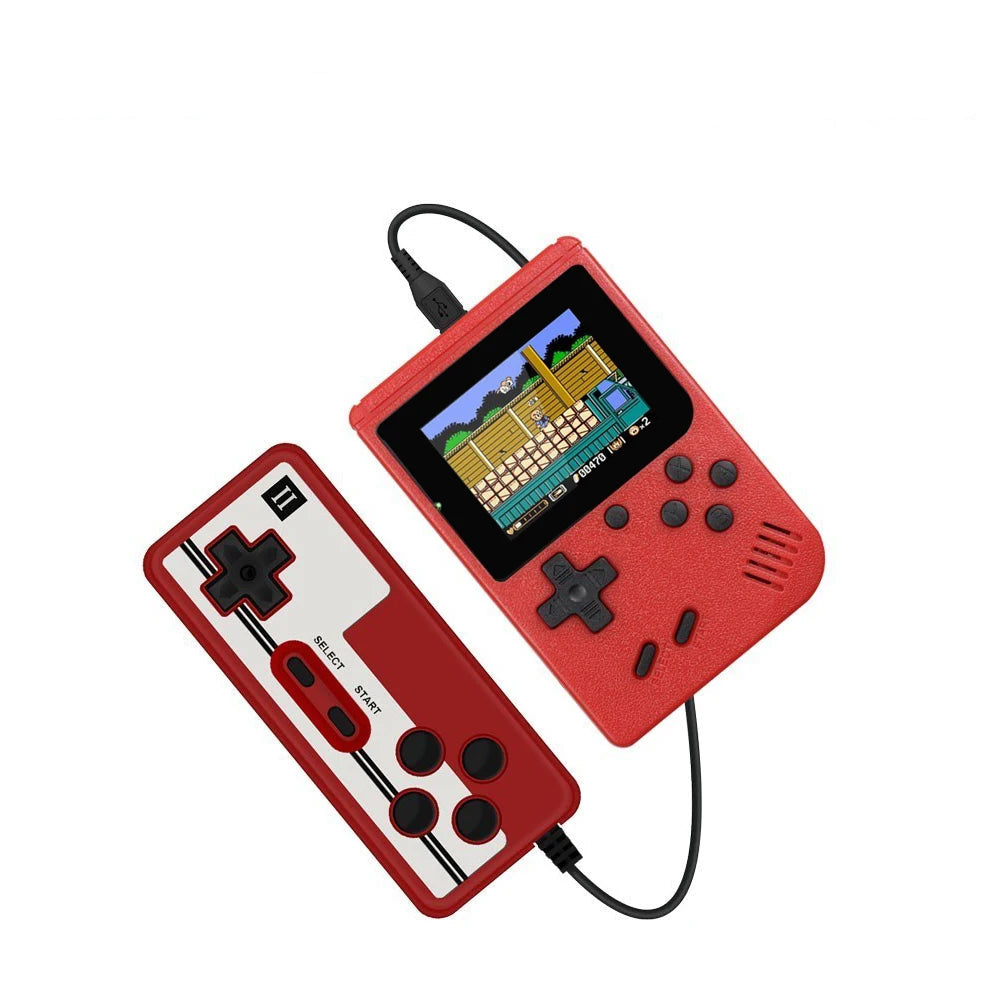 Retro Portable Mini Handheld Video Game Console With Built-in 500 games