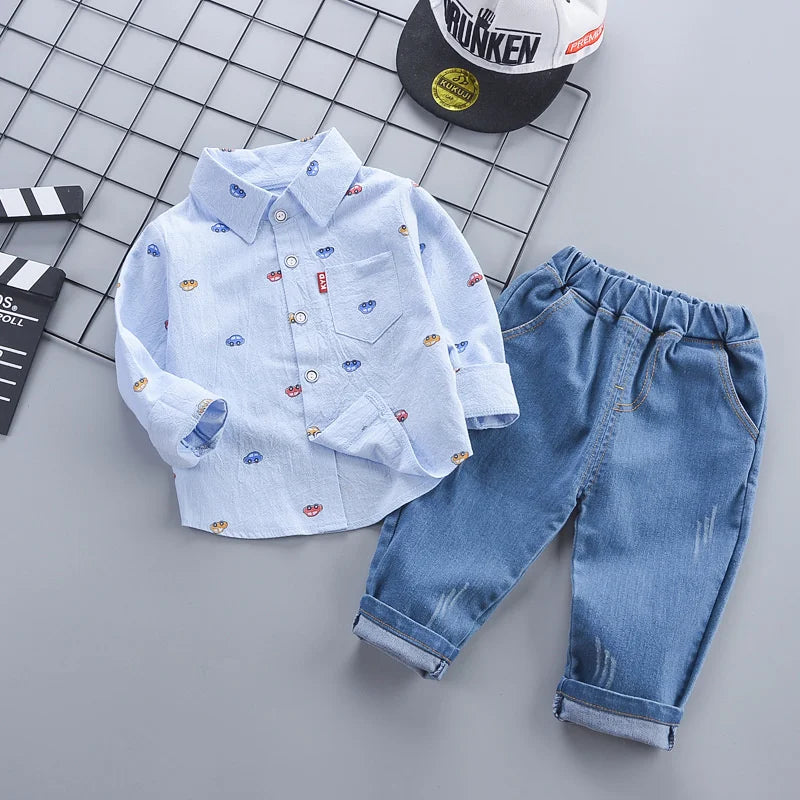 Children's FALL Shirt Pants Outfit SET