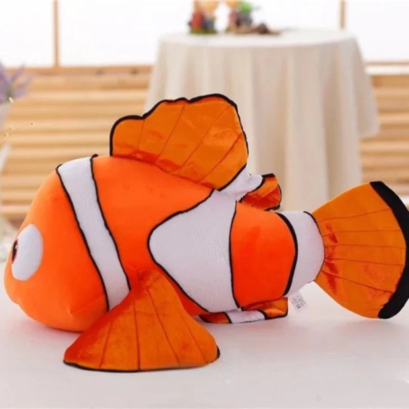 Caroon Movie Disney Finding Nemo Plush 40/25cm Kawaii Toys Soft Stuffed Dory Fish Doll Pillow Xmas Gift