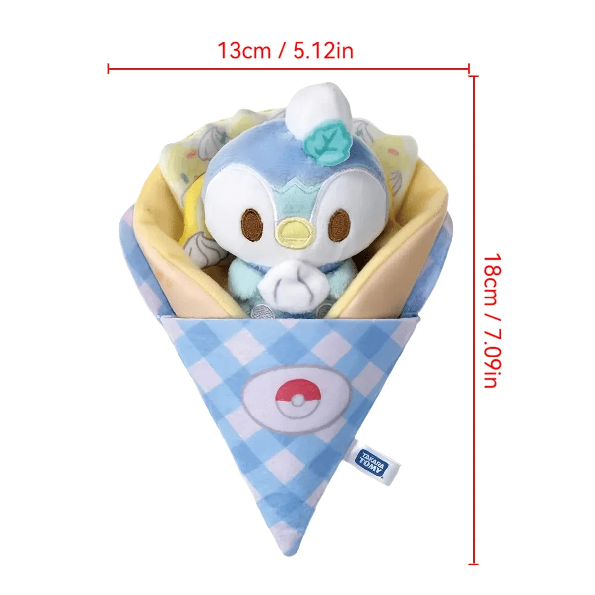 Pikachu Plush Dolls Toys Piplup Cute Anime Figure Stuffed Plush Toys Decoration Dolls For Children's Birthdays Festival Gifts