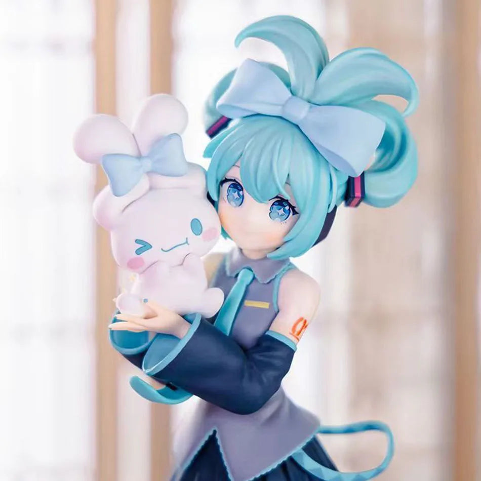 Hatsune Miku Anime 21cm Figure Fashion Subclture Miku Action Figure Christmas Gift PVC Collection Model Doll Toys