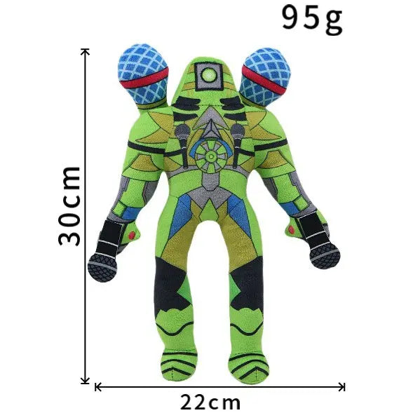 Skibidi Toilet Plush Toy 20-28cm New Skibidi Doll Stuffed Toy Skibidi Yes Yes Dop Speaker Man TV Man Camara Camera Man Plush Toy