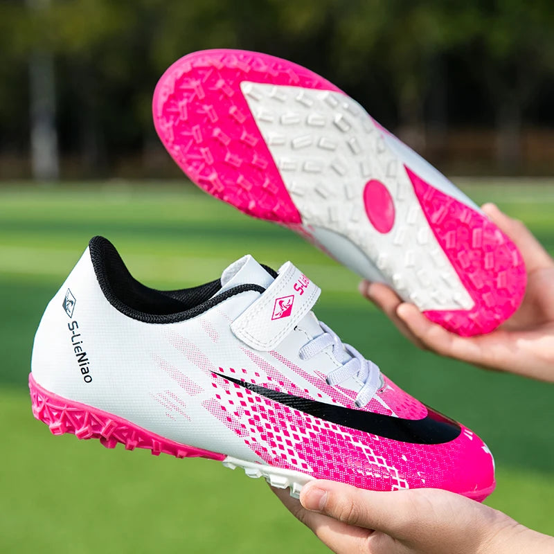 Fashionable Low Cut Children's Professional Football Soccer Shoes