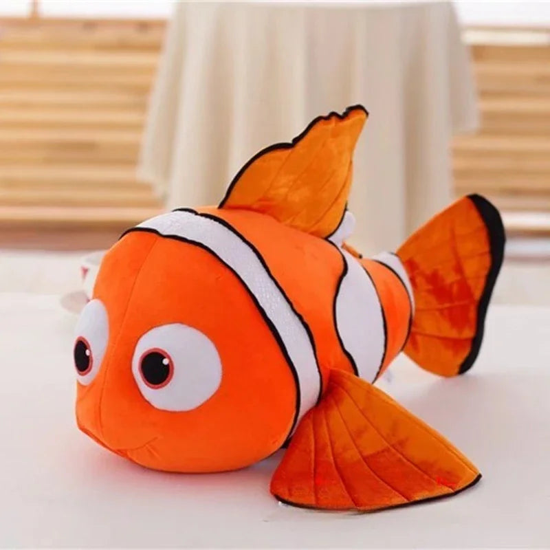 Caroon Movie Disney Finding Nemo Plush 40/25cm Kawaii Toys Soft Stuffed Dory Fish Doll Pillow Xmas Gift