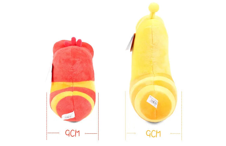 Anime TV SHOW Larva ,Creative Larva Plush Toy Stuffed 9/17CM Soft Cartoon Pillow Home Decor Plushie Toy Girl Birthday Gift