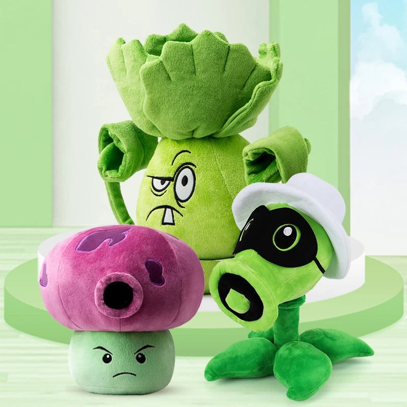 Plants vs Zombies Sunflower Peashooter Coconut Plush Doll Toy Pillow Toy Figures Soft Large Zombie Pillow Kid Christmas Gifts