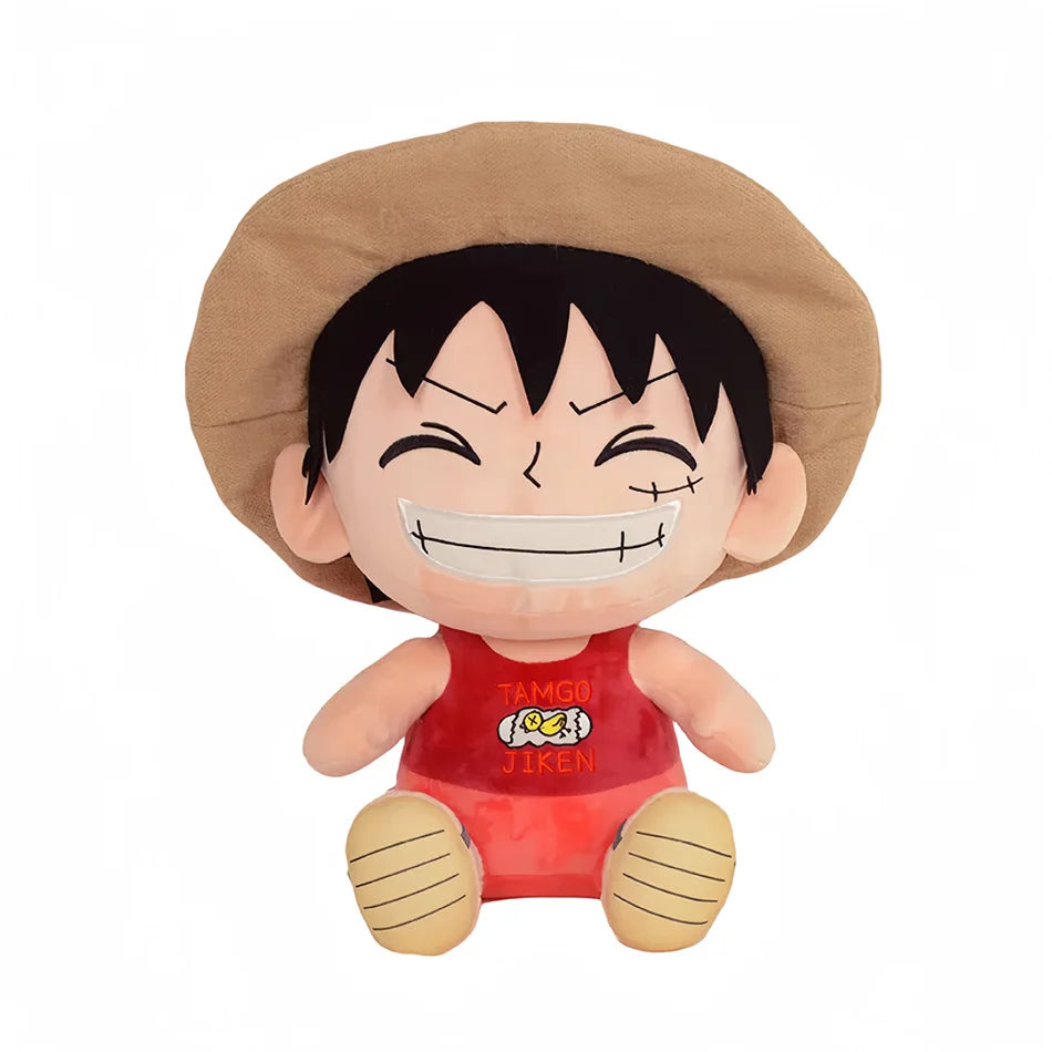 Japanese Anime One Piece 25cm Original Plush Toys CartoonFigure Luffy Chopper Ace Roronoa Zoro Cute Stuffed Doll Kids Xmas Gifts