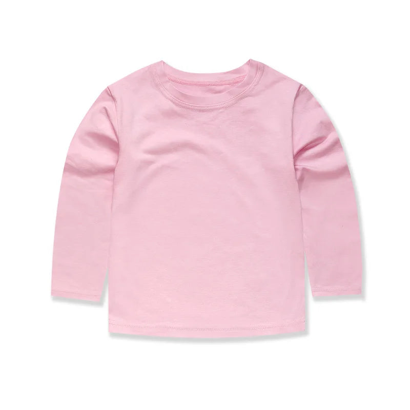 100% Cotton Plain T-Shirts For Kids
