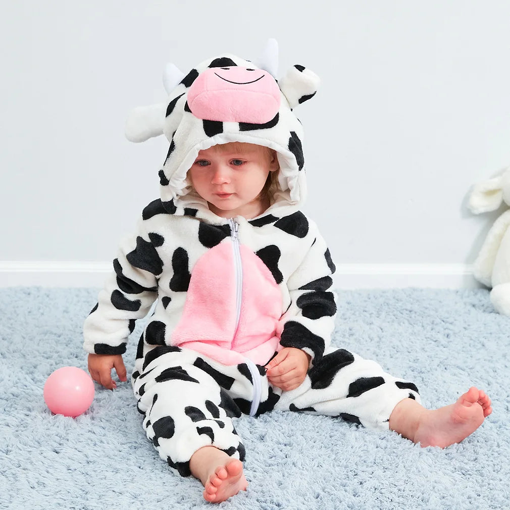 0 1 2 3 4 Years Kigurumi Pajamas for Toddler Baby Clothes Children Outfits Infant Dinosaur Unicorn Cat Monkey Cosplay Costumes