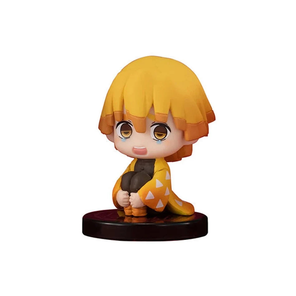 Demon Slayer Sitting Ghost Doll 5 Style/Set Q Version Tanjiro Nidouzi Inosuke Zenizu Figure Action Figure Movie Model Toys Doll