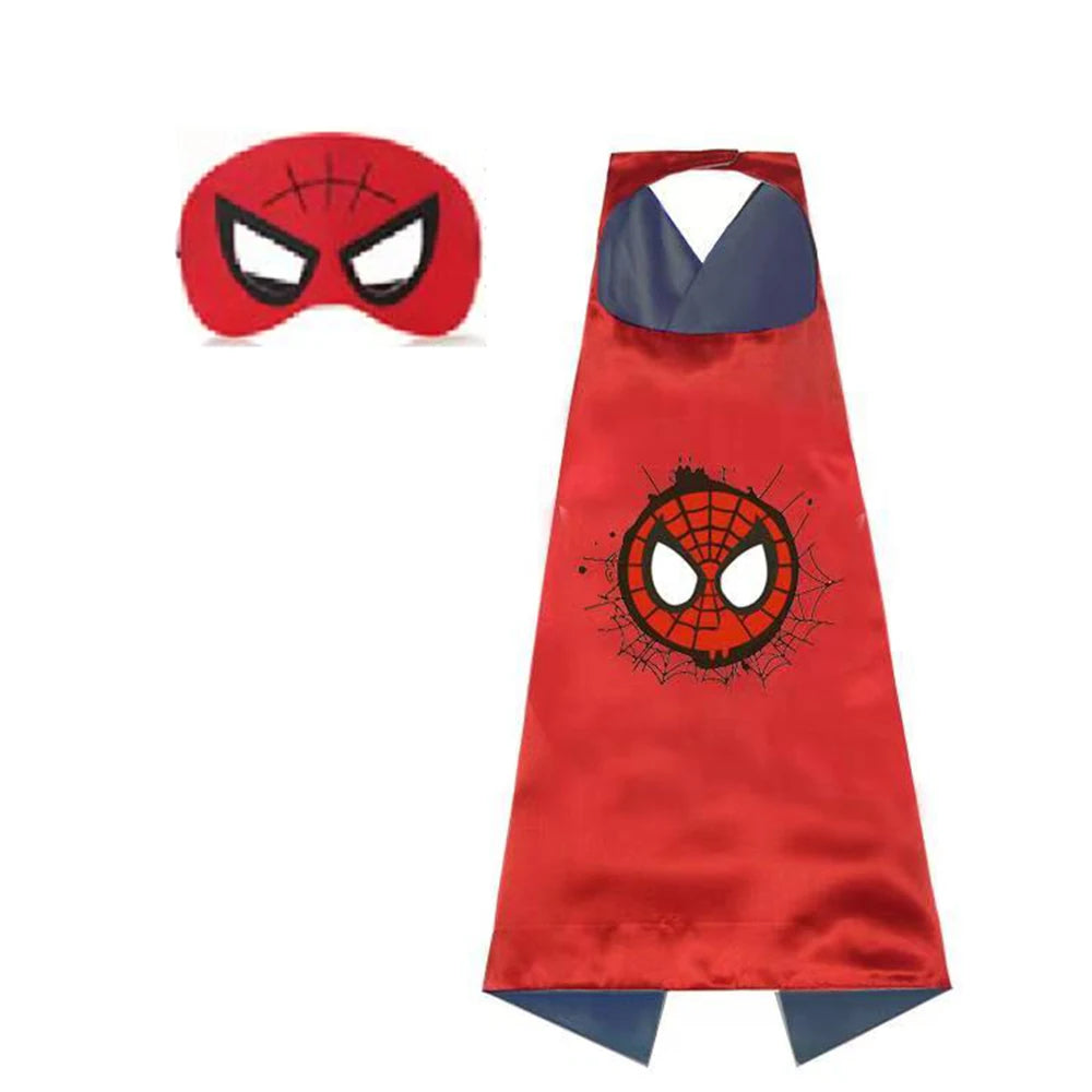 Superhero Capes for Boy girl birthday Gifts Cartoon Dress Up Costumes Party Supplies Easter halloween cape cloak