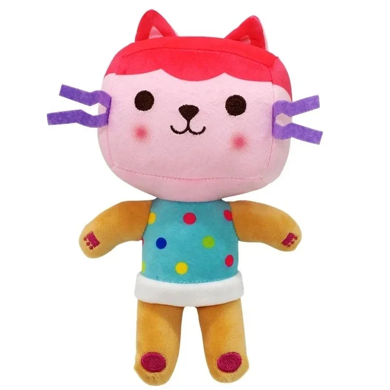 Animals Plush Gabby Dollhouse Lovely Plush Gaby Toy Plush House Cat Doll Cartoon Stuffed Animals Mermaid Cat Plushie Dolls Kids
