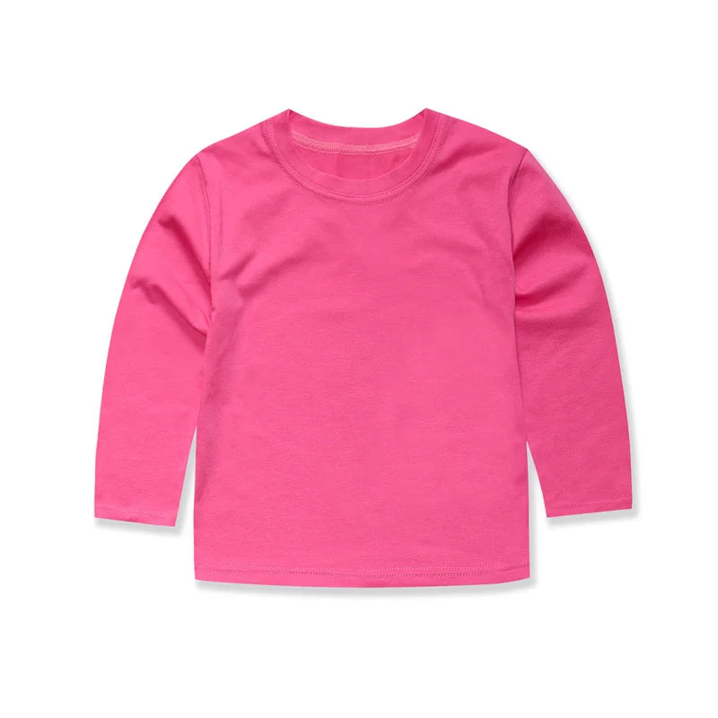100% Cotton Plain T-Shirts For Kids